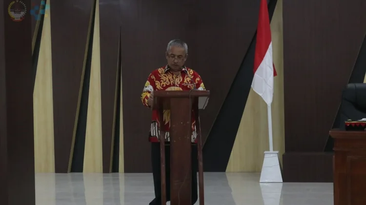 Wali Kota Gunungsitoli Hadiri Paripurna Penyampaian Rekomendasi DPRD atas LKPJ