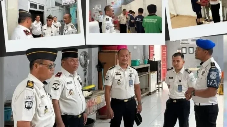 Pastikan Sesuai Standar, Kalapas Gunungsitoli Cek Kualitas Makanan WBP