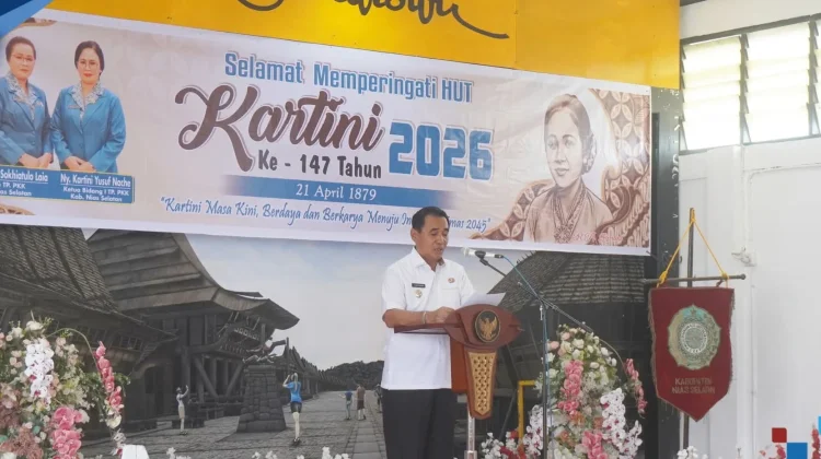 Wabup Yusuf Nache: Kartini Masa Kini Harus Jadi Aktor Utama Pembangunan Nisel