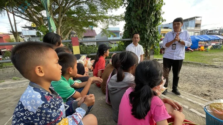 Anak Penjual di Taman Kota Diasesmen Dinsos