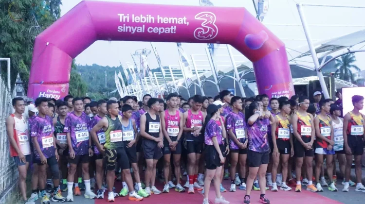 HUT ke-80 AMIN, Wali Kota Flag Off ATM Run 8K