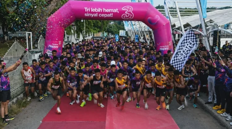 HUT ke-80 AMIN, Wali Kota Flag Off ATM Run 8K