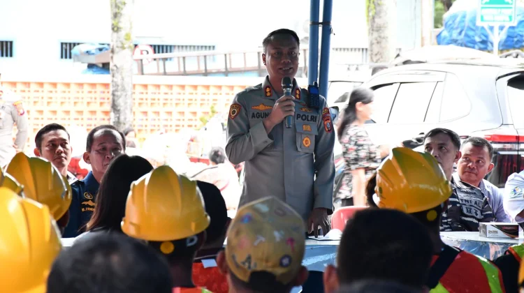 Polres Nias Gelar May Day Fiesta Bersama Ratusan Buruh