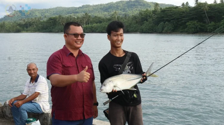 Wali Kota Gunungsitoli Apresiasi Lomba Mancing Asyik
