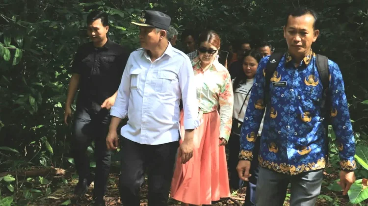 Bupati Nias Barat Cek Potensi Ekonomi Kreatif di Pulau Bawa
