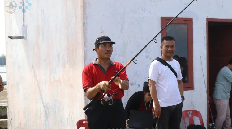 HUT 80 Gereja AMIN, Wali Kota Ikut Semarakkan Lomba Mancing