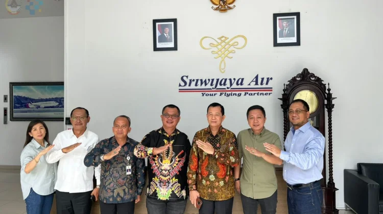 Wali Kota Gunungsitoli Audiensi dengan President Director Sriwijaya Air