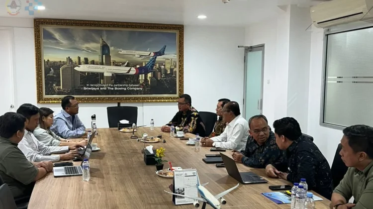 Wali Kota Gunungsitoli Audiensi dengan President Director Sriwijaya Air
