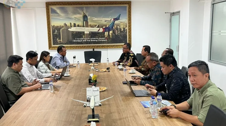 Wali Kota Gunungsitoli Audiensi dengan President Director Sriwijaya Air