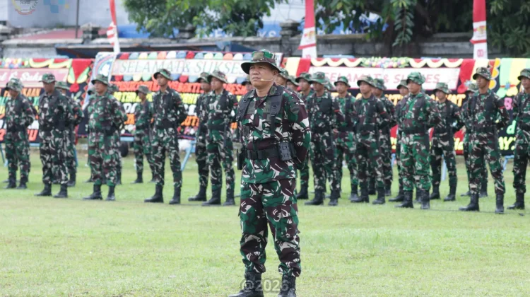 Karya Bakti TNI AD di Gunungsitoli Resmi Dibuka Gubernur Sumut
