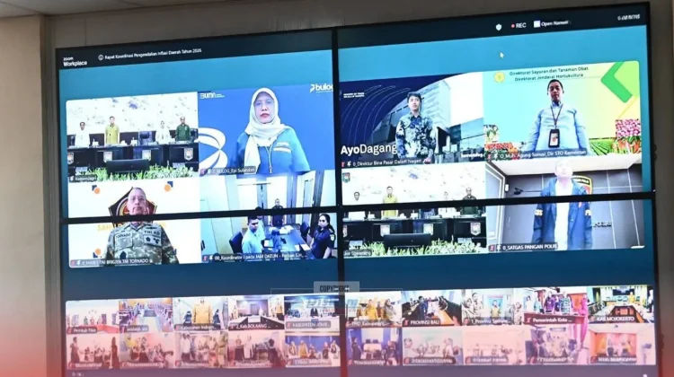 Pemkab Nias Tunjukkan Komitmennya Melalui Rakor Pengendalian Inflasi Daerah