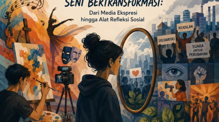 Seni Bertransformasi: Dari Media Ekspresi hingga Alat Refleksi Sosial