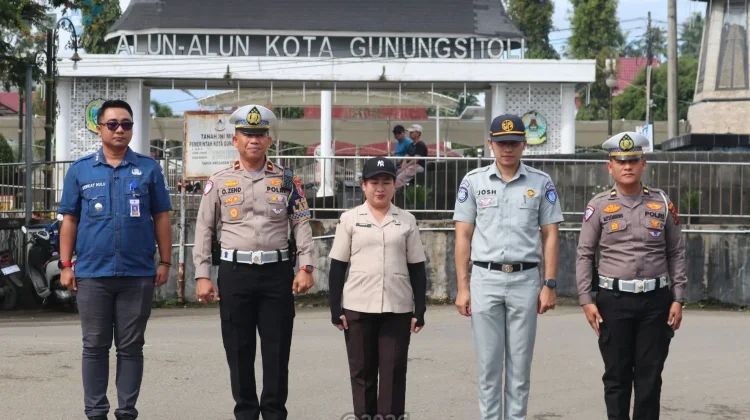 Operasi Bersama Pajak Kendaraan Resmi Digelar di Gunungsitoli