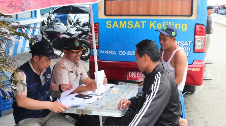 Operasi Bersama Pajak Kendaraan Resmi Digelar di Gunungsitoli