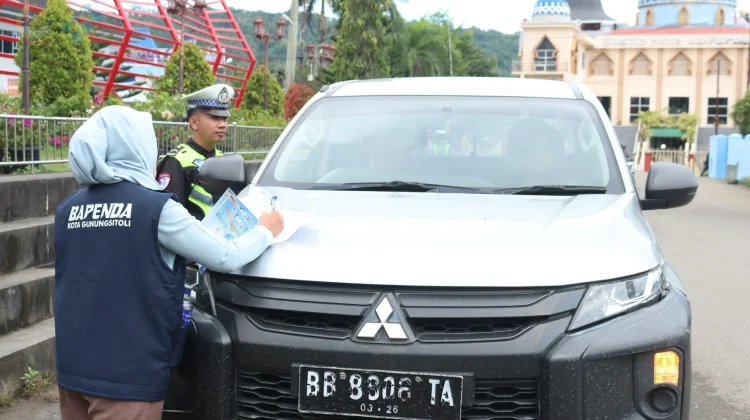 Operasi Bersama Pajak Kendaraan Resmi Digelar di Gunungsitoli