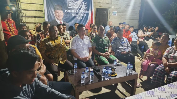 Dandim 0213/Nias Dampingi Bupati Nias Barat Ikuti Launching BSPS