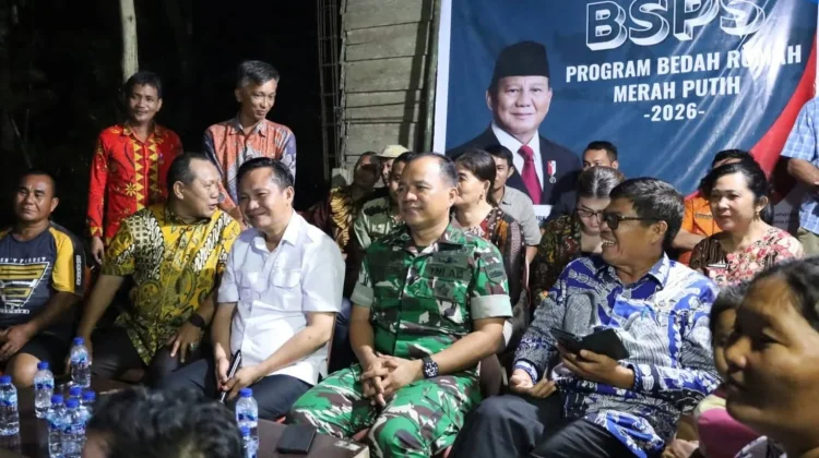 Program Bedah Rumah Merah Putih di Nias Barat