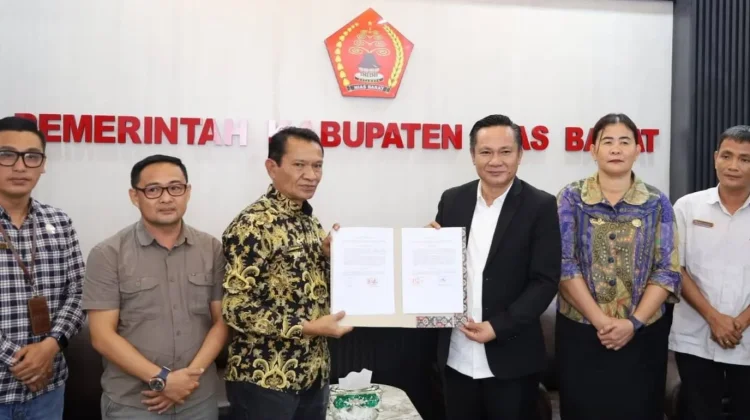 Pemkab Nias Barat Teken MoU dengan LPP RRI Gunungsitoli