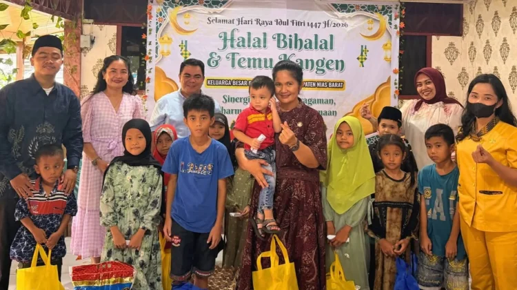 Halal Bihalal dan Temu Kangen Dinkes Nias Barat