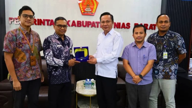 Bupati Nias Barat Terima Kunjungan Kepala KPP Pratama Sibolga