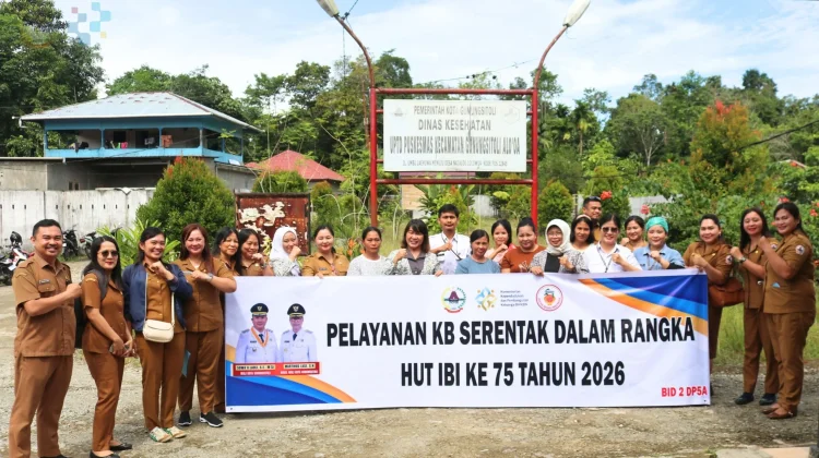 HUT ke-75 IBI, Gunungsitoli Sukseskan Pelayanan KB Serentak