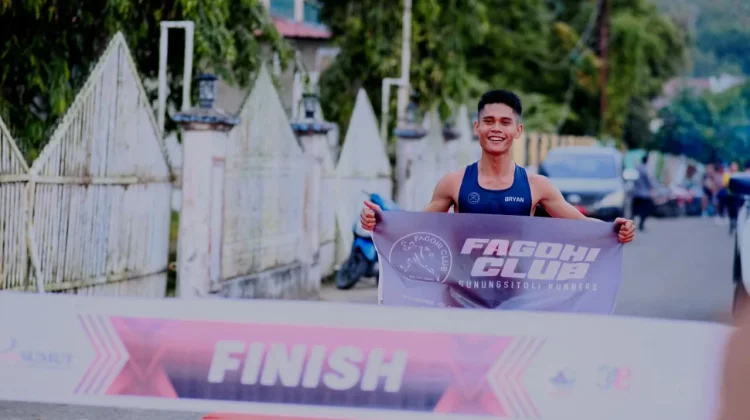 Tren Lari di Gunungsitoli Kian Digemari Anak Muda