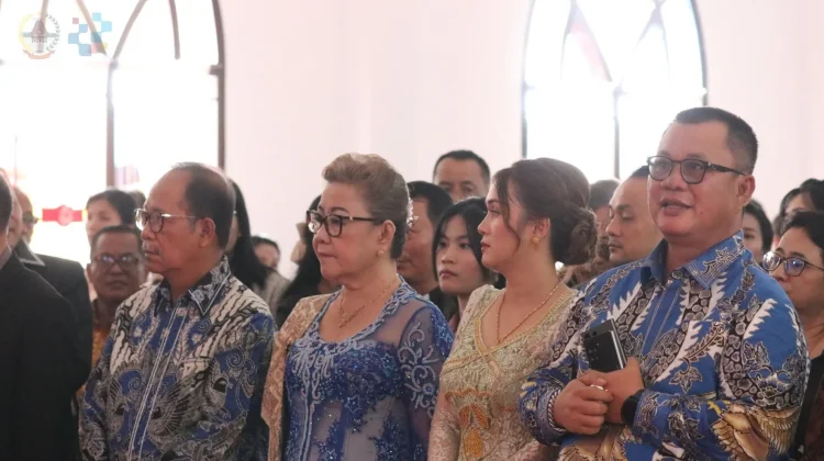 Puncak HUT Gereja AMIN, Wali Kota Tekankan Transformasi Mental