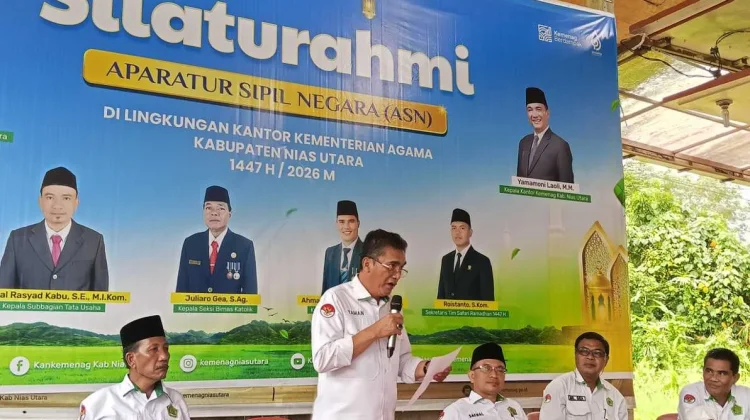 Pembubaran Tim Safari Ramadan, Perkuat Sinergi Antarpegawai Kemenag Nias Utara