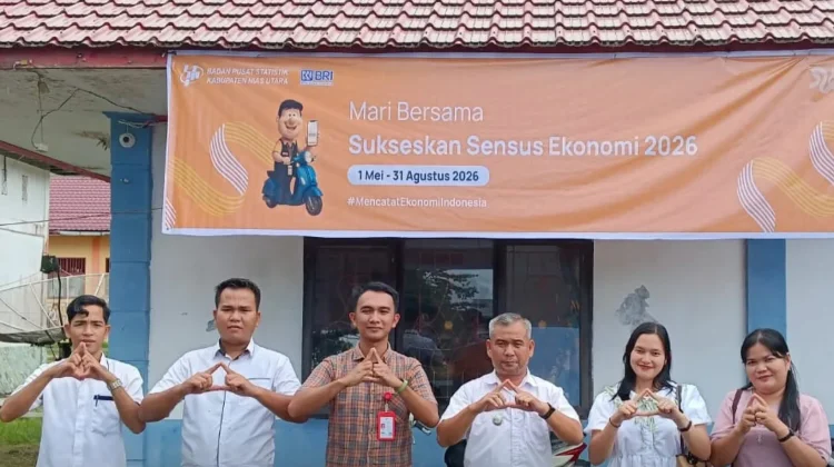 BPS Nias Utara Sosialisasikan Sensus Ekonomi 2026 di Kecamatan Lahewa