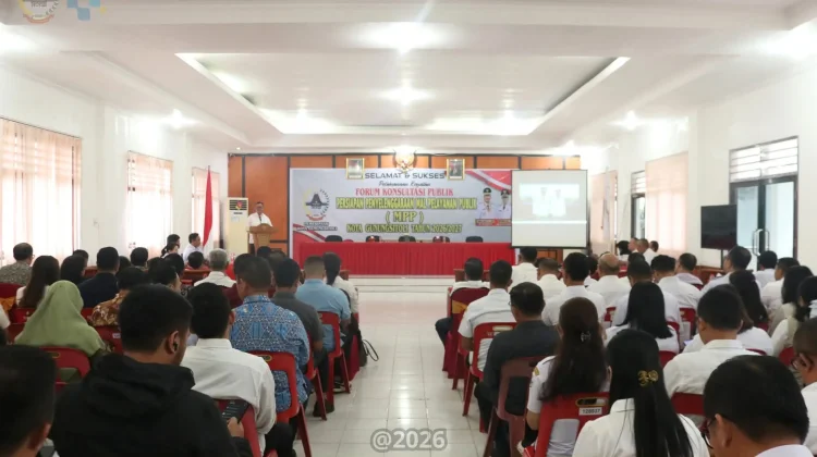 Forum Konsultasi Publik Persiapan Penyelenggaraan MPP