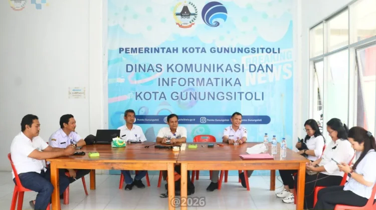 Diskominfo Kota Gunungsitoli dan Diskominfo Nisel Perkuat Sinergi Digital