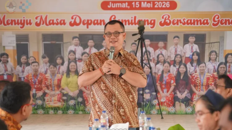 Batu Pertama Pastoran KPKK Fodo Diletakkan, Wali Kota Turut Hadir