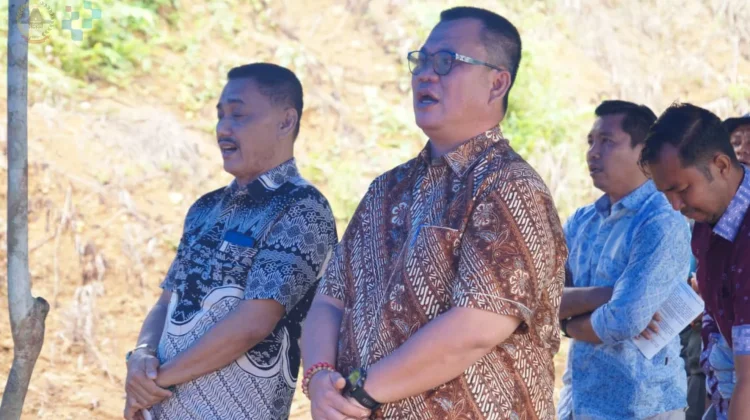 Batu Pertama Pastoran KPKK Fodo Diletakkan, Wali Kota Turut Hadir
