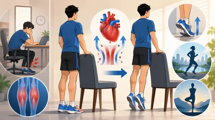 Calf Raise, Gerakan Naik Turun yang Diam-Diam Penting bagi Tubuh