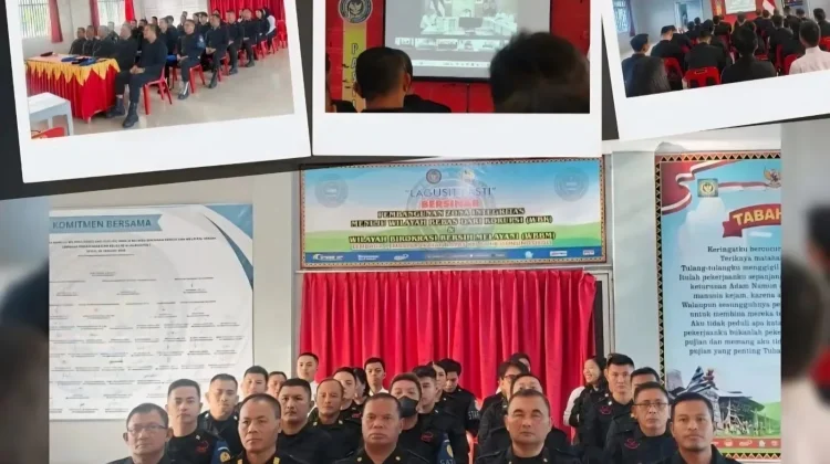 Lapas Gunungsitoli Ikuti Arahan Dirjen Pemasyarakatan Secara Virtual