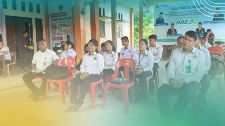 Penyuluh Agama Kristen Ikuti Rapat Evaluasi Pembagian Uraian Tugas