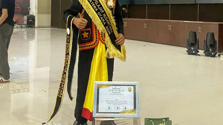 Rafael Titus Raih Duta Kebudayaan Sumut 2026