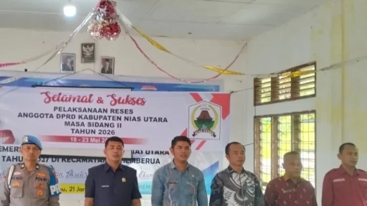 KUA Tuhemberua Hadiri Reses DPRD, Dialog dan Serap Aspirasi Warga