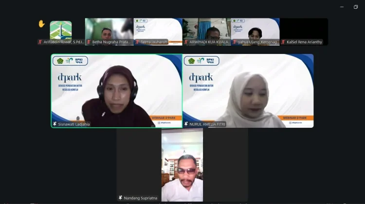 Webinar D’PARK, Perkuat Toleransi Remaja dan Tangkal Ekstremisme