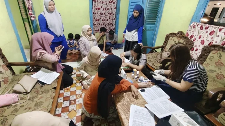 DPK BKPRMI Gunungsitoli Utara Ikuti Skrining Kesehatan