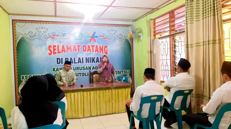 KUA Kecamatan Gunungsitoli Gelar Bimbingan Perkawinan Bagi Catin