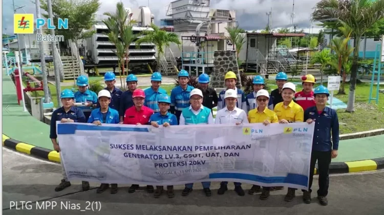 Pemeliharaan Selesai, PLTG MPP Nias Kembali Beroperasi Normal