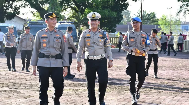 Polres Nias Gelar Apel Kesiapan Pelayanan Hari Raya Idul Adha