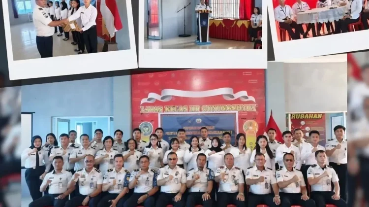 Pelepasan 8 orang Peserta Magang Batch II di Lapas  Gunungsitoli