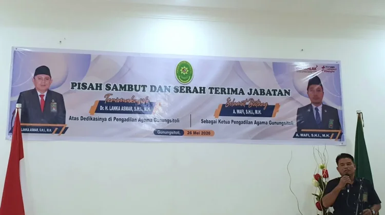 Pisah sambut Ketua Pengadilan Agama Kota Gunungsitoli berlangsung Hikmat