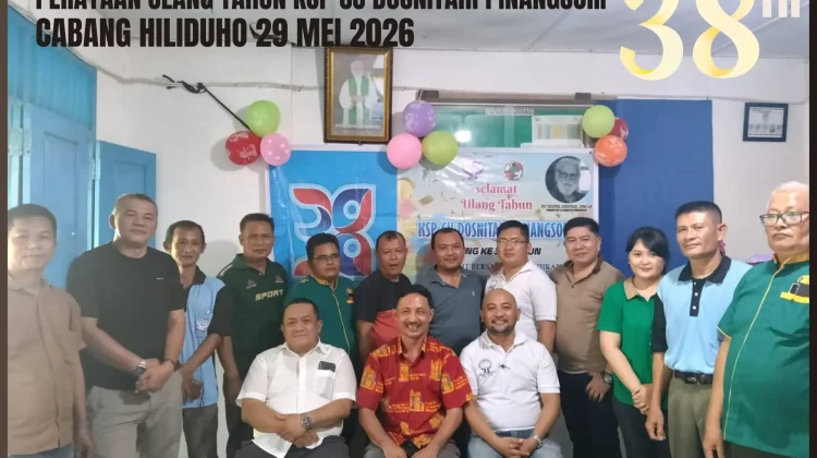 KSP CU Dosnitahi Hiliduho Rayakan Hari Jadi ke-38