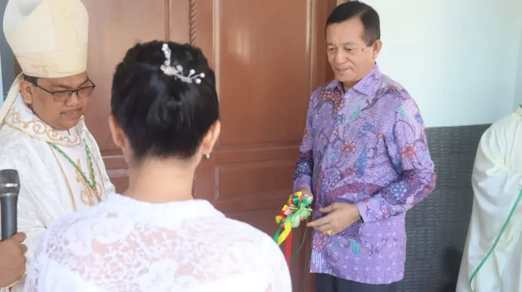 Peresmian Pastoran Tuhemberua Bukti Nyata Tuhan Bekerja lewat Kebersamaan
