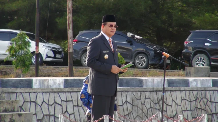 Wabup Yusman Zega Pimpin Upacara Hari Lahir Pancasila 2026 di Nias Utara