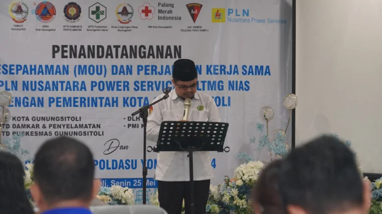 Pemko Gunungsitoli dan PLN NPS Perkuat Sinergi Kemanusiaan