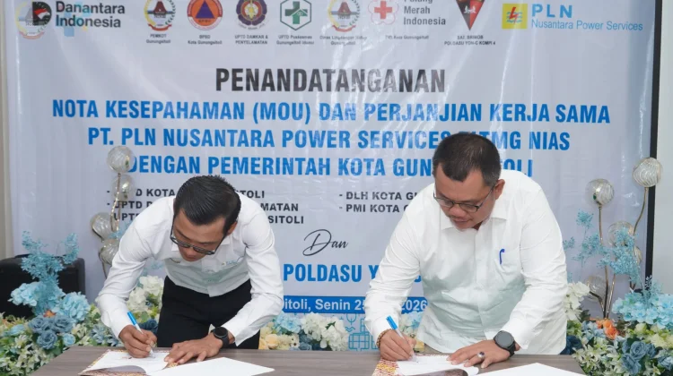 Pemko Gunungsitoli dan PLN NPS Perkuat Sinergi Kemanusiaan